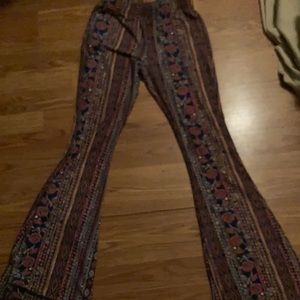 Flare leg pants